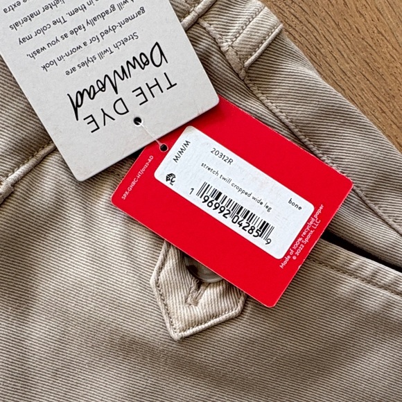 NWT SPANX Twill Cropped Pants - Picture 4 of 5